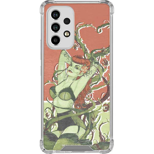 DC Comics Bombshells Poison Ivy Galaxy A53 5G Clear Case