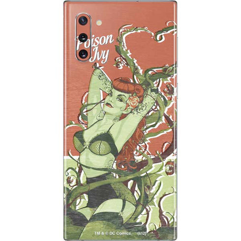 DC Comics Bombshells Poison Ivy Galaxy Note 10 Skin