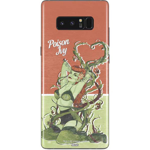 DC Comics Bombshells Poison Ivy Galaxy Note 8 Skin