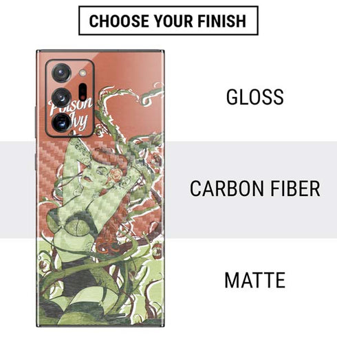 DC Comics Bombshells Poison Ivy Galaxy Note20 Ultra 5G Skin