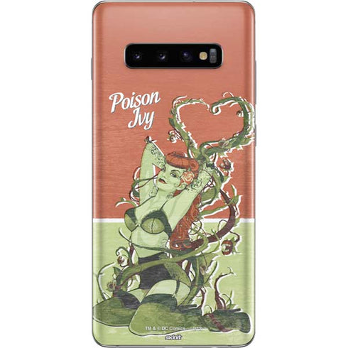 DC Comics Bombshells Poison Ivy Galaxy S10 Plus Skin