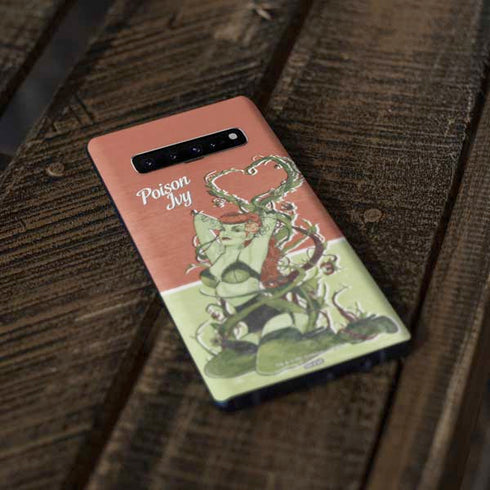 DC Comics Bombshells Poison Ivy Galaxy S10 Plus Skin