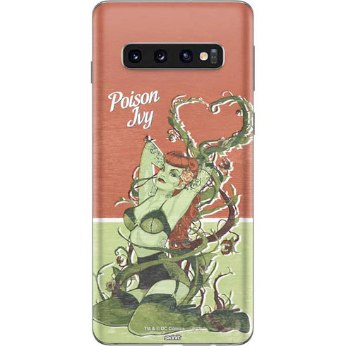 DC Comics Bombshells Poison Ivy Galaxy S10 Skin