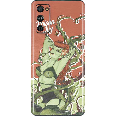 DC Comics Bombshells Poison Ivy Galaxy S20 Fan Edition Skin