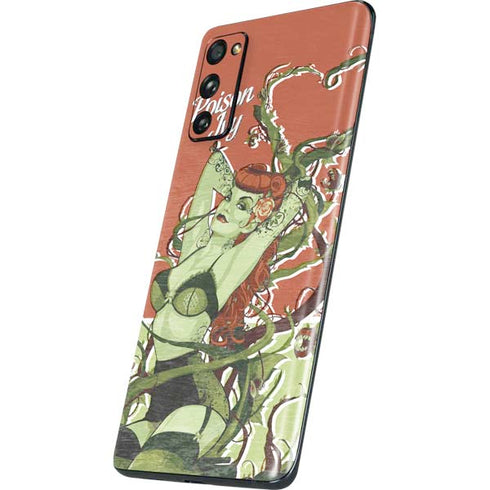DC Comics Bombshells Poison Ivy Galaxy S20 Fan Edition Skin