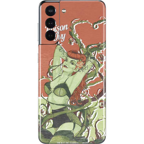 DC Comics Bombshells Poison Ivy Galaxy S21 5G Skin