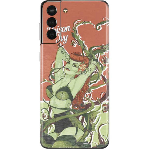DC Comics Bombshells Poison Ivy Galaxy S21 Plus 5G Skin
