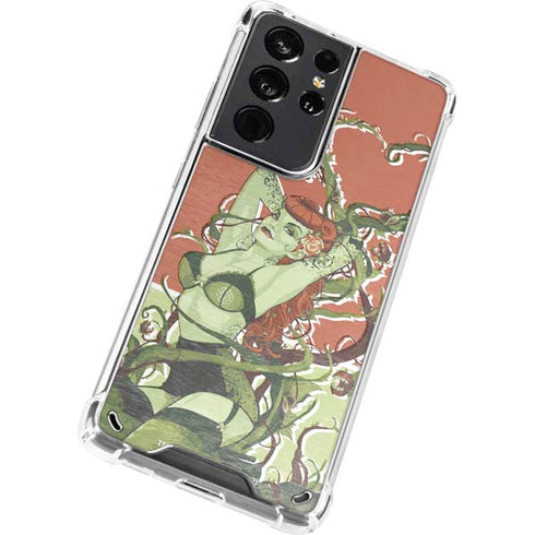 DC Comics Bombshells Poison Ivy Galaxy S21 Ultra 5G Clear Case