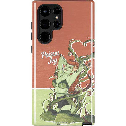 DC Comics Bombshells Poison Ivy Galaxy S24 Ultra Impact Case