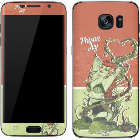 DC Comics Bombshells Poison Ivy Galaxy S7 Skin