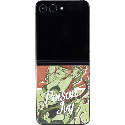 DC Comics Bombshells Poison Ivy Galaxy Z Flip5 5G Skin