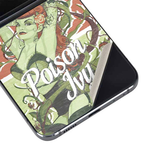 DC Comics Bombshells Poison Ivy Galaxy Z Flip5 5G Skin