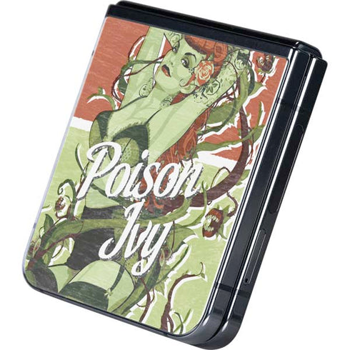 DC Comics Bombshells Poison Ivy Galaxy Z Flip5 5G Skin