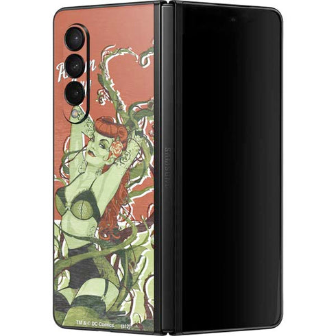 DC Comics Bombshells Poison Ivy Galaxy Z Fold3 5G Skin