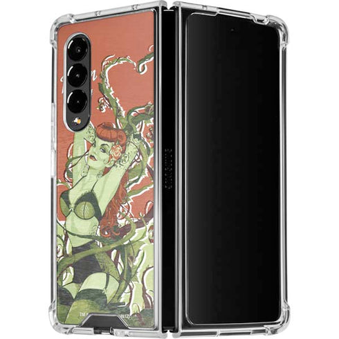 DC Comics Bombshells Poison Ivy Galaxy Z Fold4 5G Clear Case