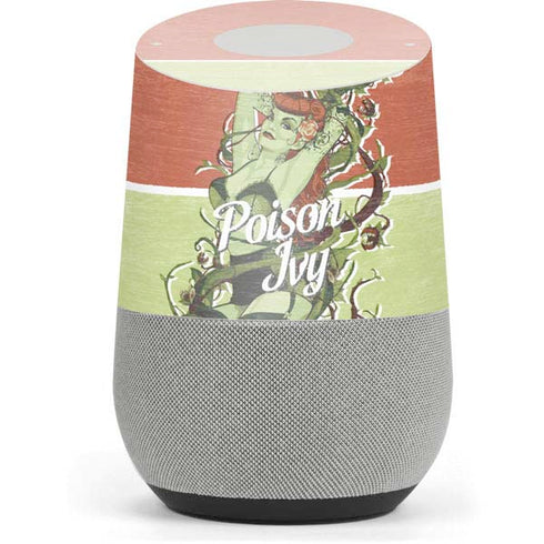 DC Comics Bombshells Poison Ivy Google Home Skin
