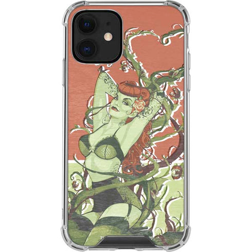 DC Comics Bombshells Poison Ivy iPhone 12 Clear Case