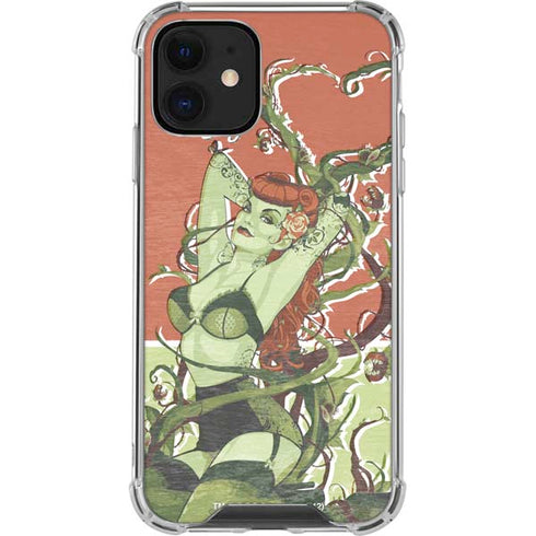 DC Comics Bombshells Poison Ivy iPhone 12 Mini Clear Case
