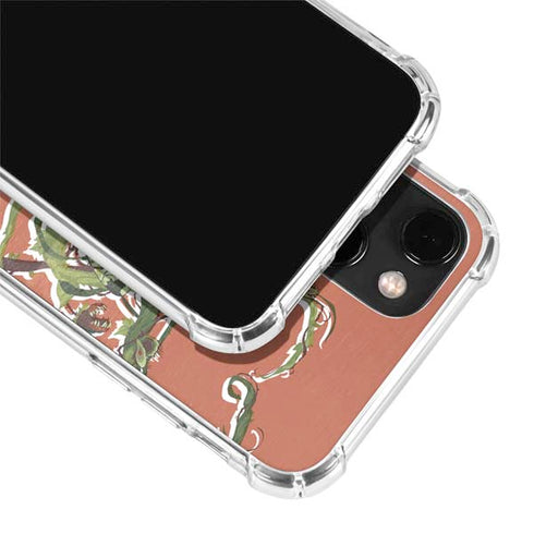 DC Comics Bombshells Poison Ivy iPhone 14 Plus Clear Case