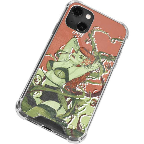 DC Comics Bombshells Poison Ivy iPhone 14 Plus Clear Case