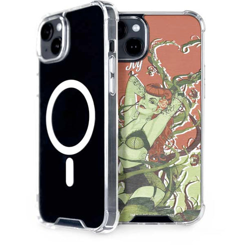 DC Comics Bombshells Poison Ivy iPhone 15 Plus MagSafe Case