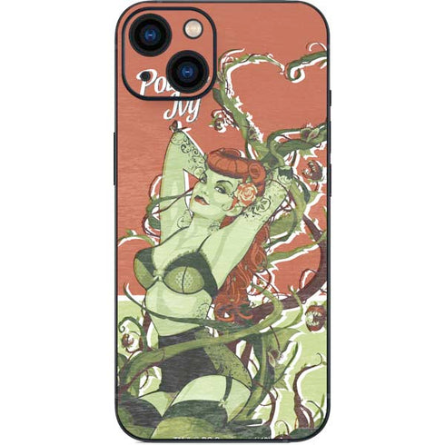 DC Comics Bombshells Poison Ivy iPhone 15 Plus Skin