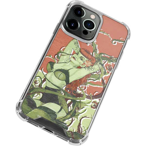 DC Comics Bombshells Poison Ivy iPhone 15 Pro Max Clear Case