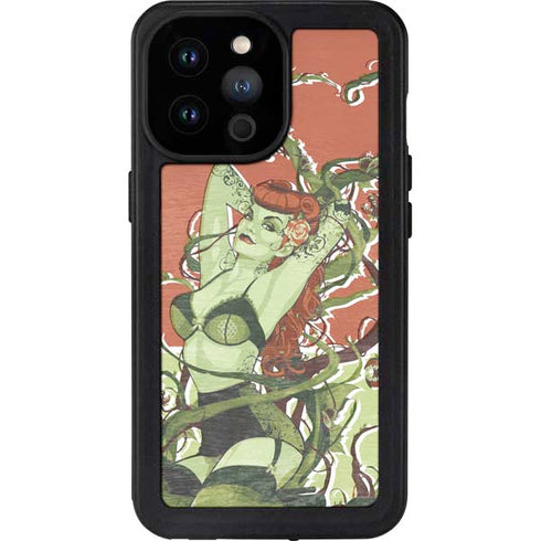 DC Comics Bombshells Poison Ivy iPhone 14 Pro Max Waterproof Case