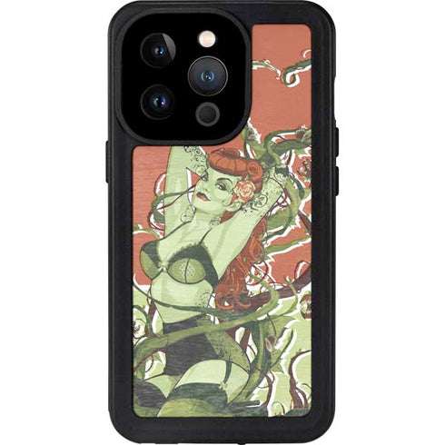 DC Comics Bombshells Poison Ivy iPhone 14 Pro Waterproof Case