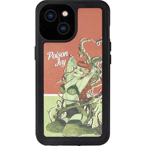 DC Comics Bombshells Poison Ivy iPhone 15 Waterproof Case