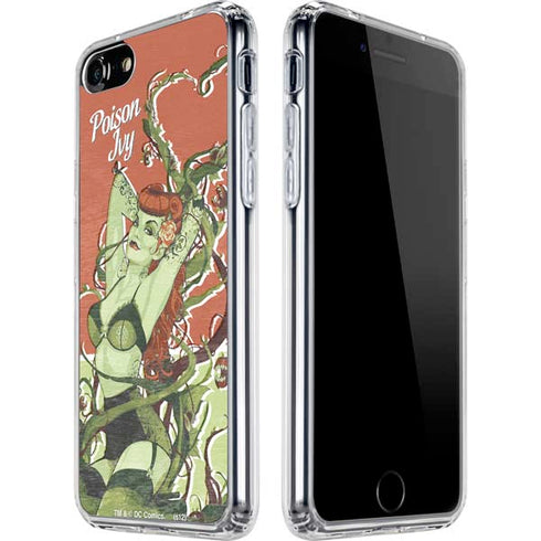 DC Comics Bombshells Poison Ivy iPhone SE (2nd & 3rd Gen) Clear Case