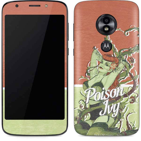 DC Comics Bombshells Poison Ivy Moto E5 Play Skin