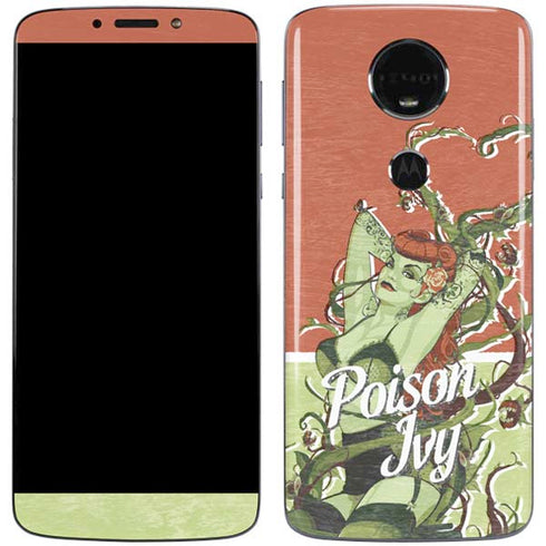 DC Comics Bombshells Poison Ivy Moto E5 Plus Skin