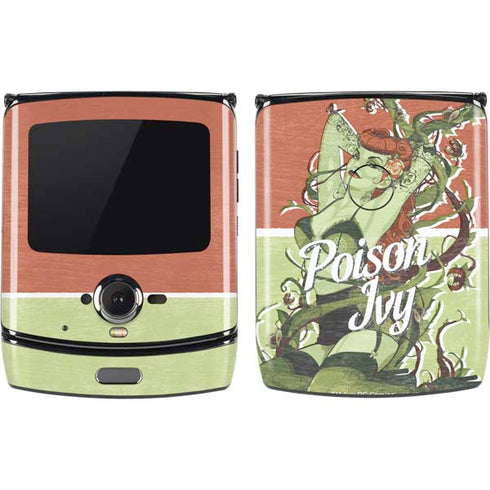 DC Comics Bombshells Poison Ivy Motorola RAZR Skin