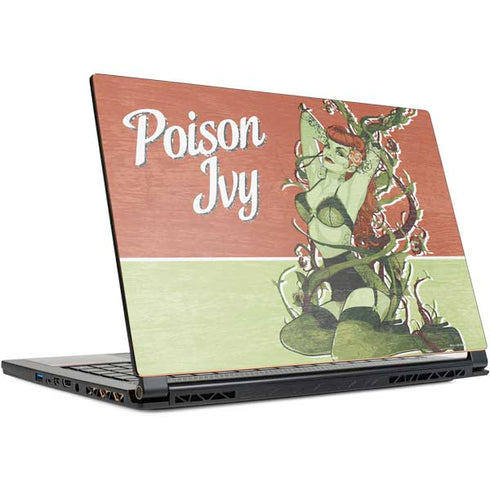 DC Comics Bombshells Poison Ivy MSI GS65 Stealth Laptop Skin