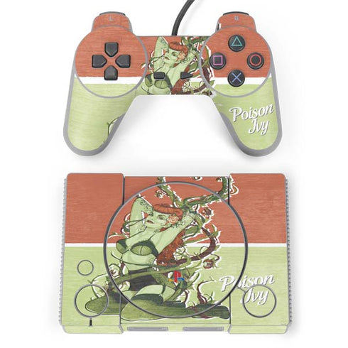 DC Comics Bombshells Poison Ivy PlayStation Classic Bundle Skin