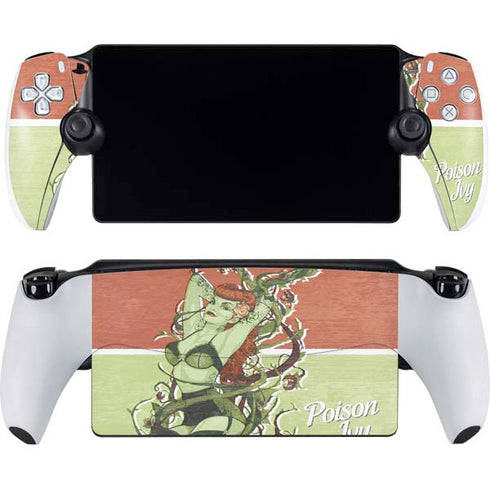 DC Comics Bombshells Poison Ivy PlayStation Portal Remote Player Skin