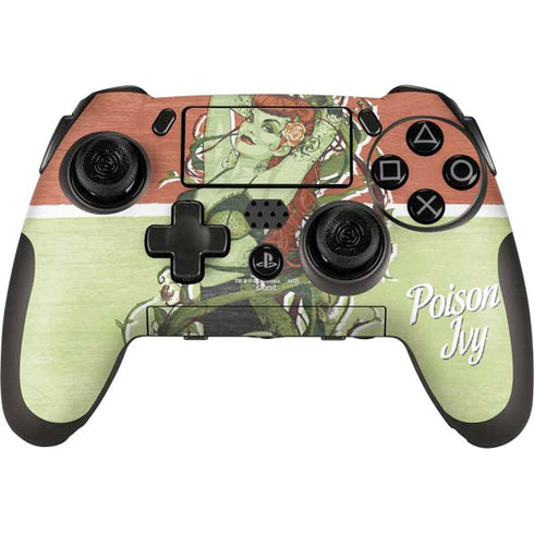 DC Comics Bombshells Poison Ivy PlayStation Scuf Vantage 2 Controller Skin