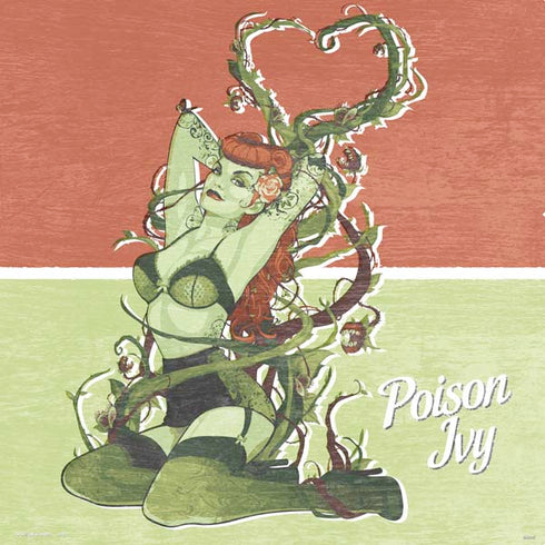 DC Comics Bombshells Poison Ivy PS4 Console and Controller Bundle Skin