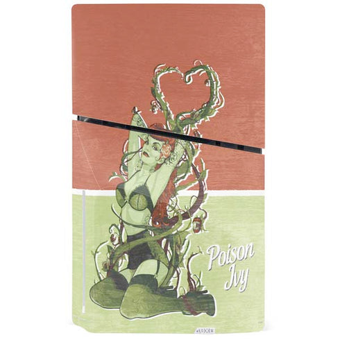 DC Comics Bombshells Poison Ivy PS5 Slim Disk Console Skin