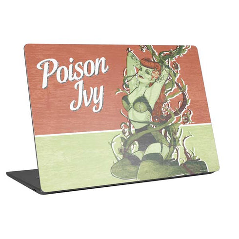 DC Comics Bombshells Poison Ivy Universal Laptop 13in (10.6 x 7.6in) Skin