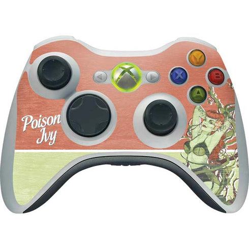 DC Comics Bombshells Poison Ivy Xbox 360 Wireless Controller Skin