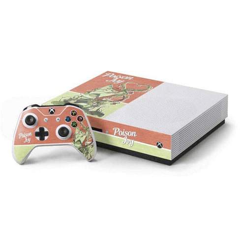 DC Comics Bombshells Poison Ivy Xbox One S Console and Controller Bundle Skin