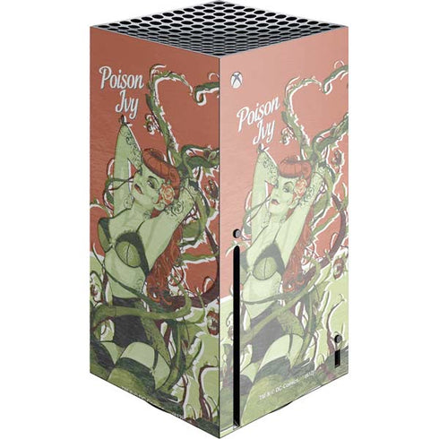 DC Comics Bombshells Poison Ivy Xbox Series X Console Skin