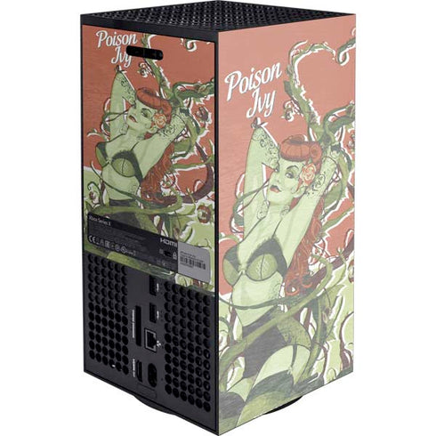 DC Comics Bombshells Poison Ivy Xbox Series X Console Skin
