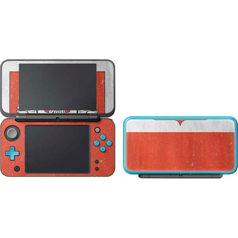 Poland Flag Distressed Nintendo 2DS XL (2017) Skin