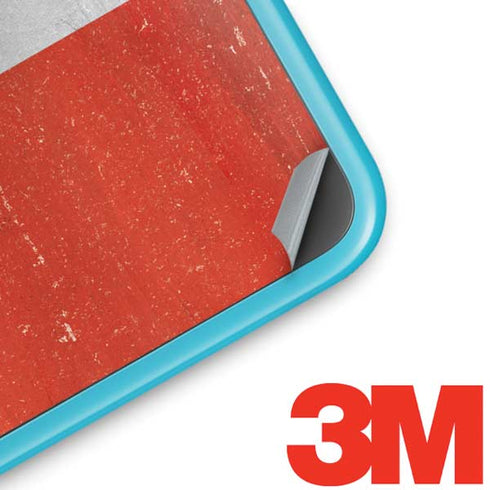Poland Flag Distressed Nintendo 2DS XL (2017) Skin