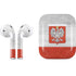 Poland Flag Distressed Apple AirPods Skin