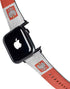 Poland Flag Distressed Apple Watch Band 42-44mm