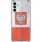 Poland Flag Distressed Galaxy A13 5G Clear Case